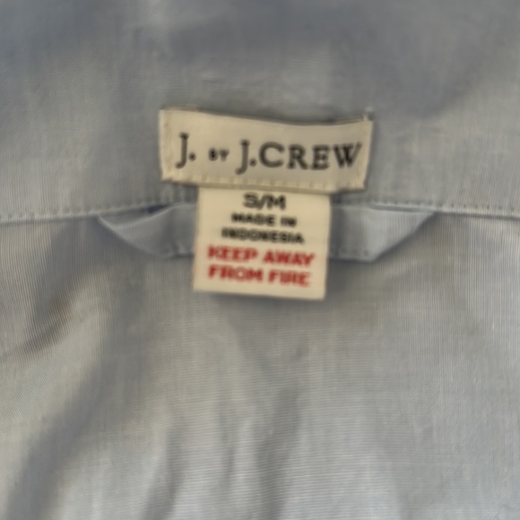 J Crew Light Blue Robe in S/M - Picture 3 of 5